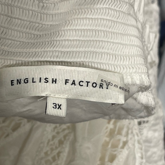 English Factory White Lace Blouse - Picture 6 of 12